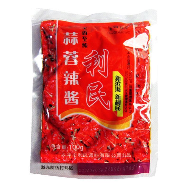 利民蒜蓉辣酱100g               会 员 价: 参 考