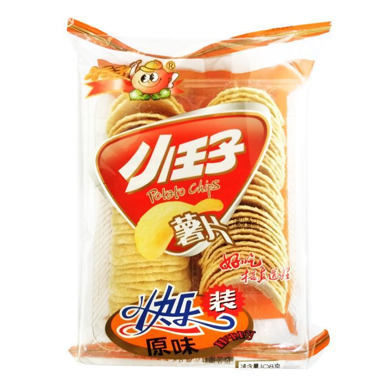 小王子薯片原味108g