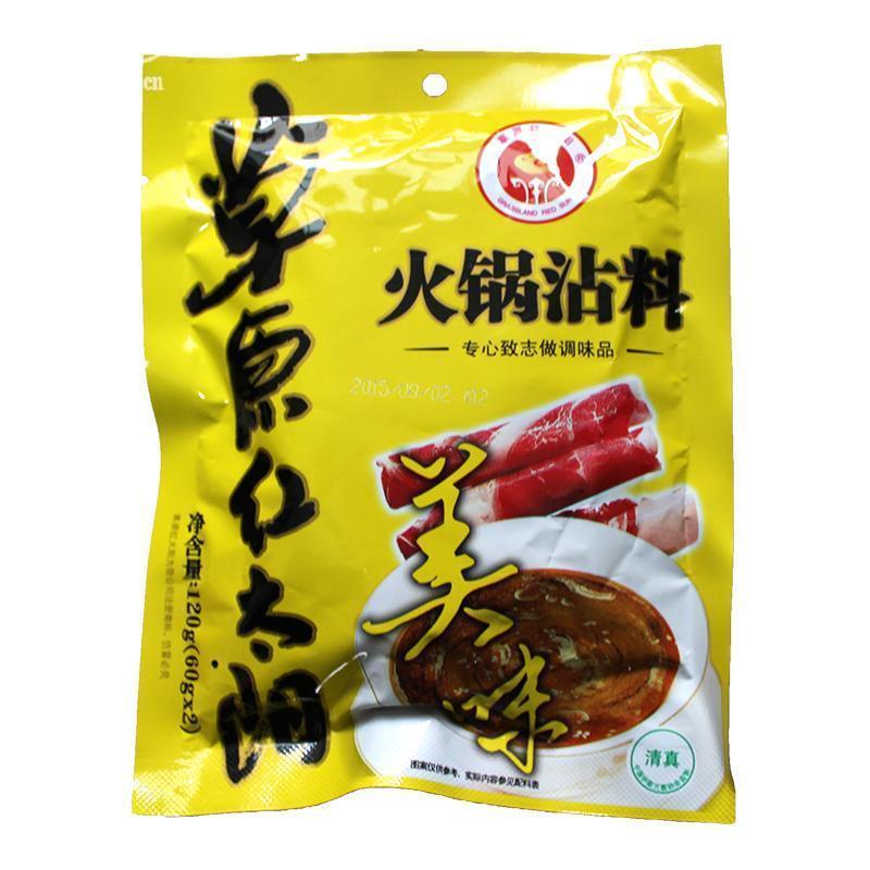 草原红太阳火锅蘸料美味120g