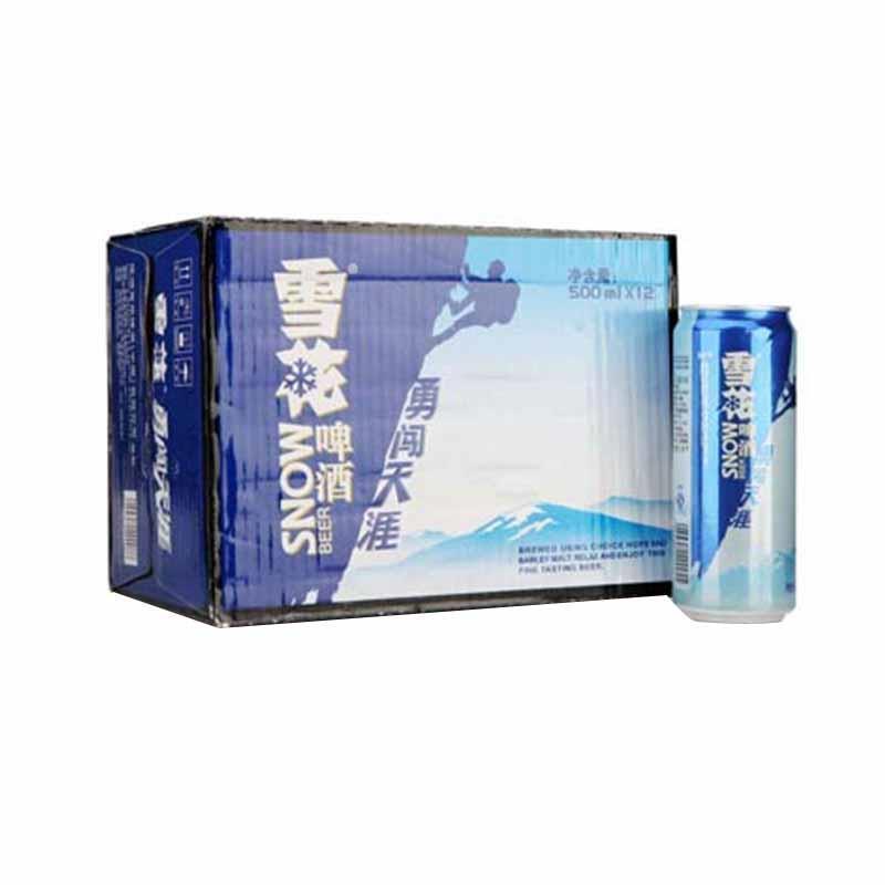 雪花啤酒勇闯天涯听装500ml