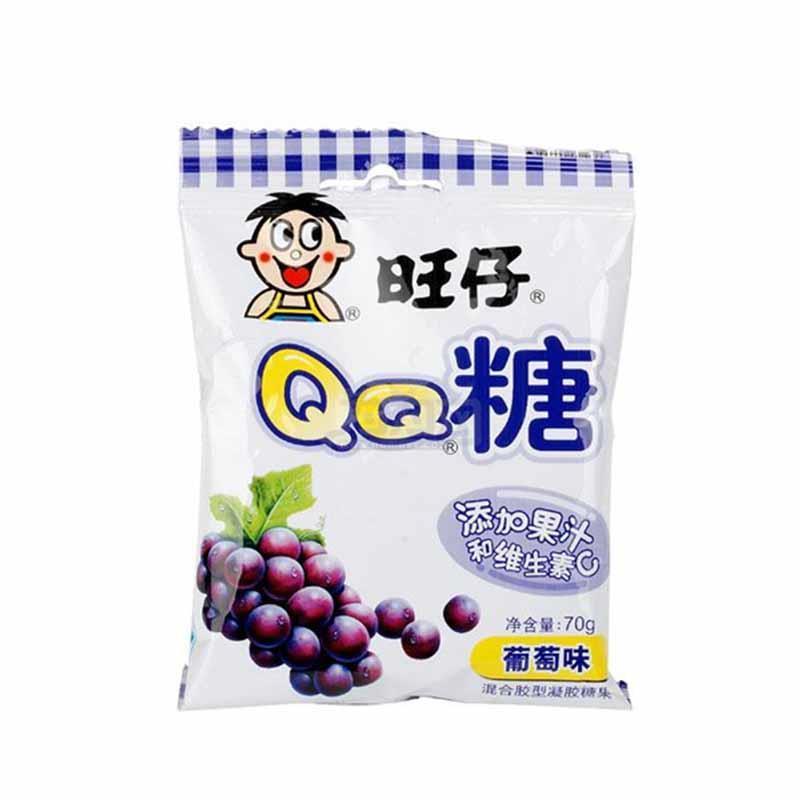 旺仔qq糖葡萄味70g